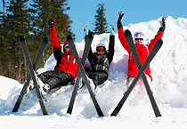 Na stoku Witów Ski dobre warunki narciarskie