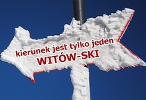 Świeży śnieg na stoku Witów Ski